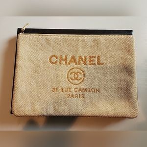 Chanel Deauville Clutch Bag